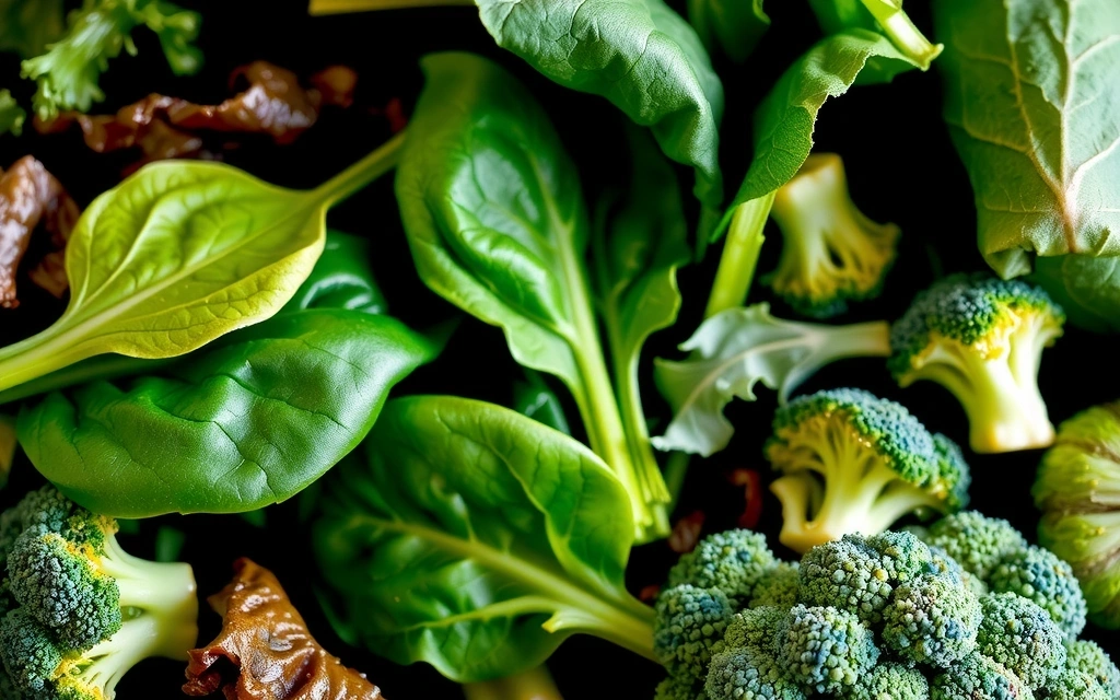 Verduras de hoja verde